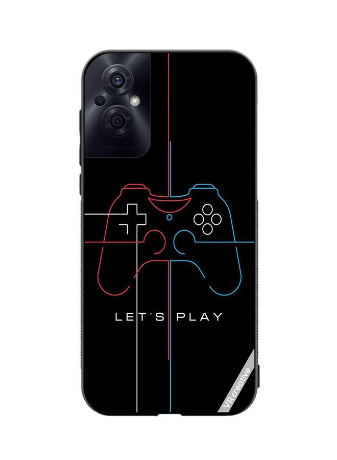 VR CREATIVE Protective Case Cover For Oppo Reno8 Z Lets Play Design Multicolour - Image 1