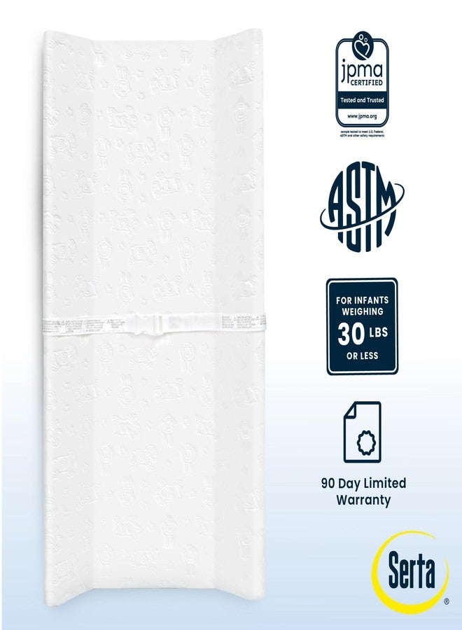 Delta CHILDREN Serta Foam Contoured Changing Pad with Waterproof Cover - Image 3