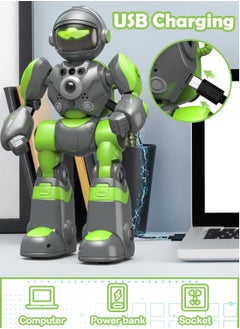 Excefore Kids Smart RC AI Robot, Boy RC Gesture Sensing Toy, Remote Control Smart Robot for Age 3 to 8 Year Old Boys Girls Birthday Gift Present  - Image 5