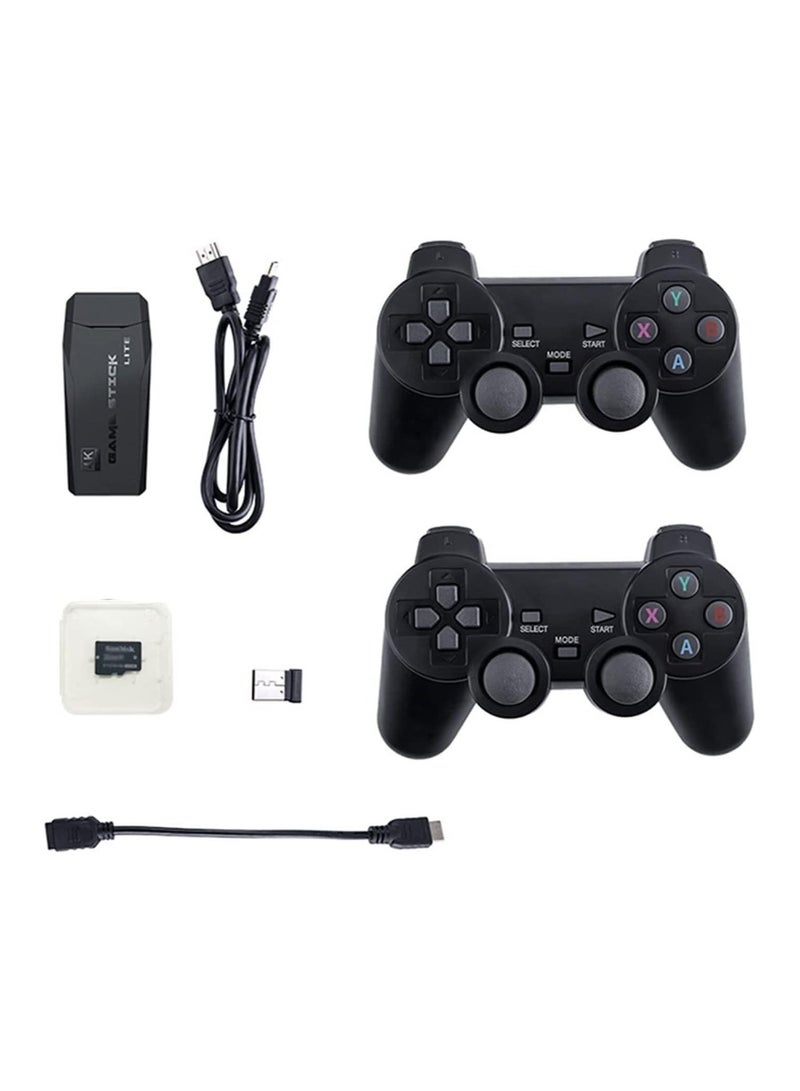 Generic Blulory Game Stick Lite – 2.4G Wireless Retro Game Console with Dual Controllers – HDMI Plug & Play TV Video Game System - Image 2