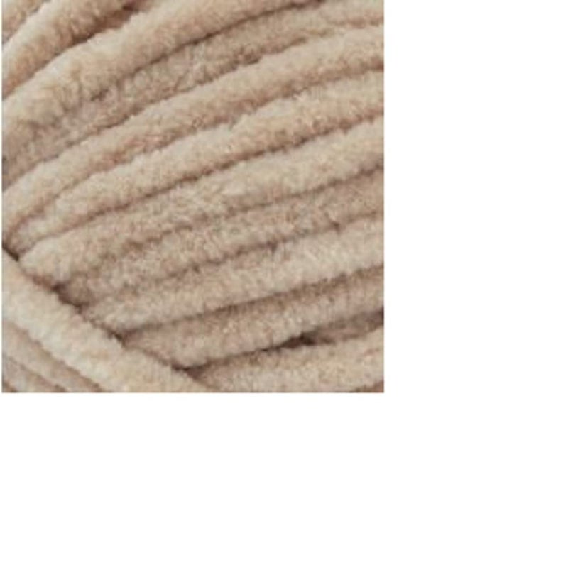 Bella's Crafts Premier Yarns Parfait Chunky Chenille Yarn 3.5 Oz 6 Super Bulky Weight 3 Pack Bundle with Bella's Stitch Place Holders (Toffee) - Image 3
