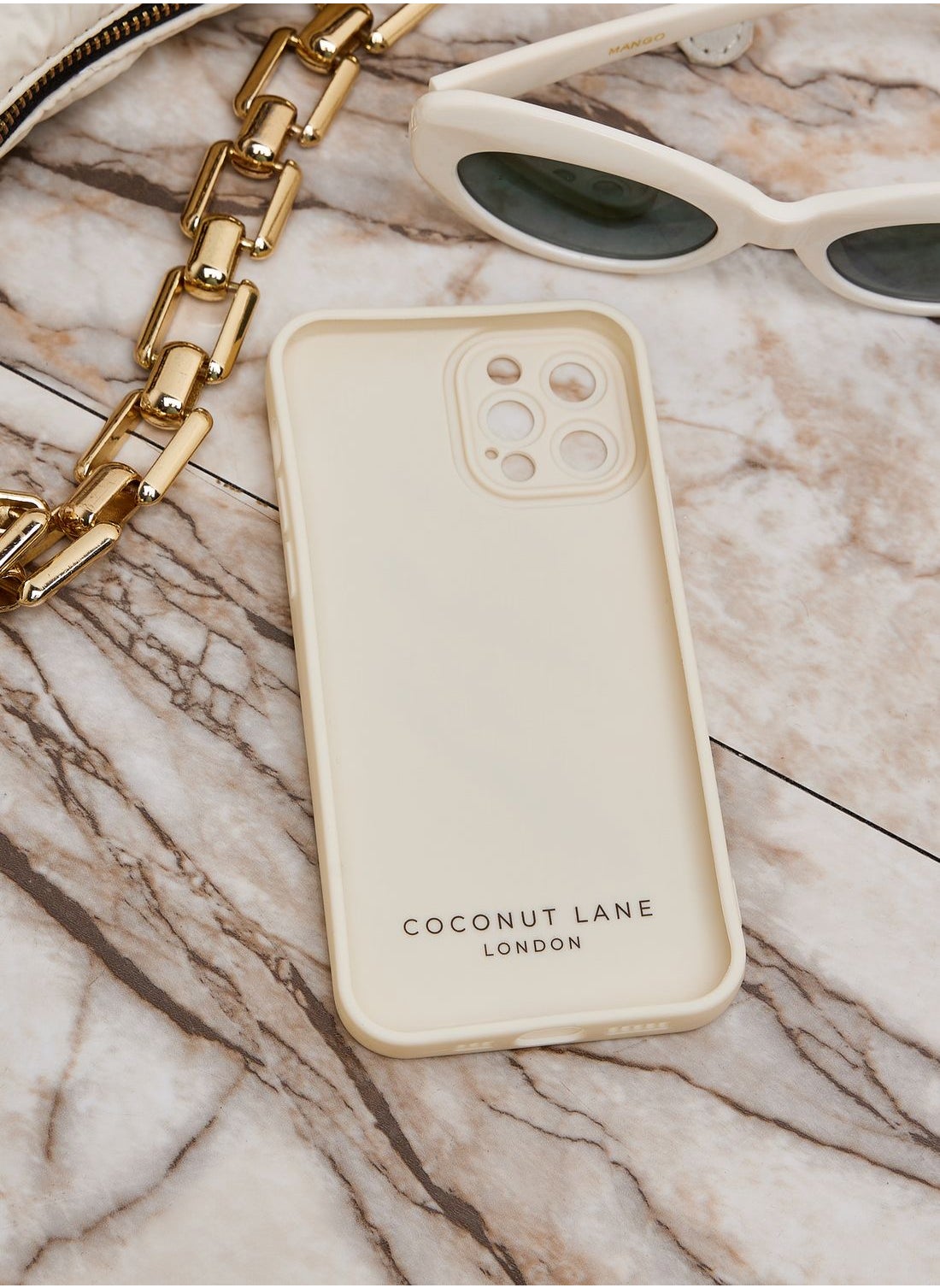 Mango Coco Logo Mobile Case in White