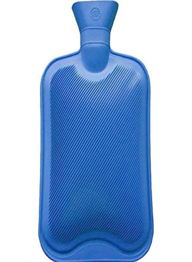 MELVIS® Premium Rubber Hot Water Bag | Reusable Pain Relief & Relaxation for Aches, Cramps, and Cold Nights | Eco-Friendly & Leak-Proof Design | Portable Comfort Solution | Pack of 2 - Image 2