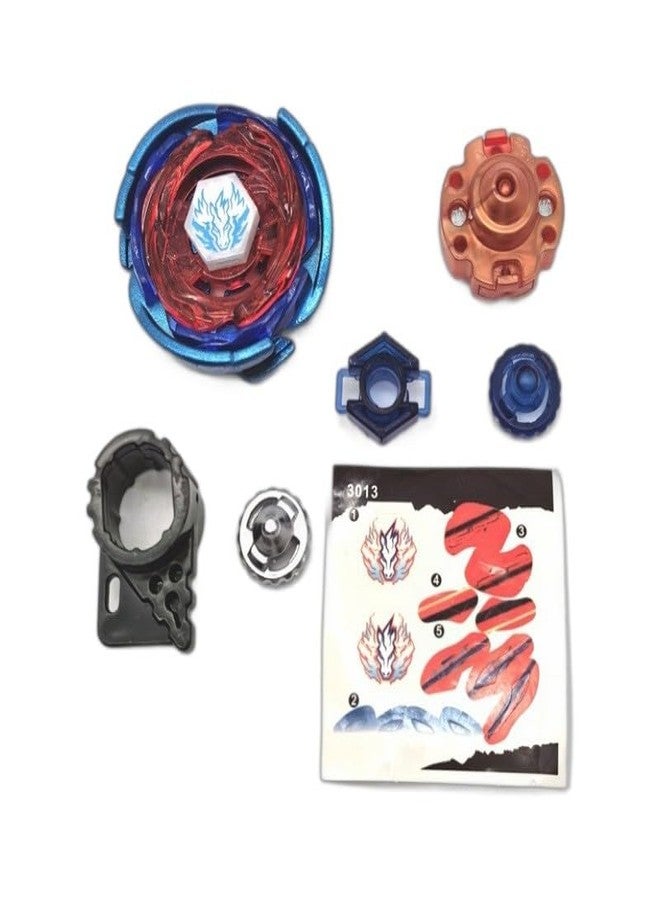 STJOYOPY Battling Tops Game Metal Fusion 4D Gyro Spinning Top Toys Without Launcher (tianma) - Image 3