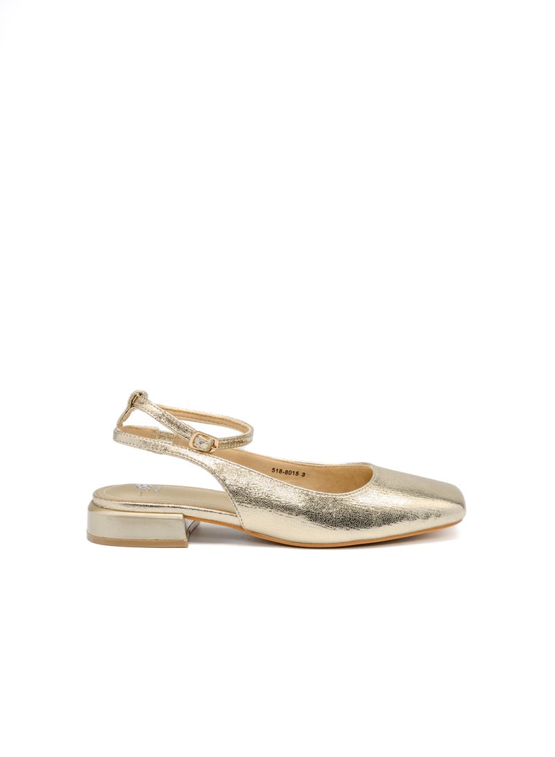 Bata Slingback Flat Shoes - Image 1