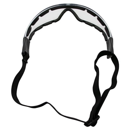 Birdz Eyewear Boogie Motorcycle Sports & Skydiving Goggles Padded Black Frame w/Clear Lens Anti-Fog Z87.1 - Image 5