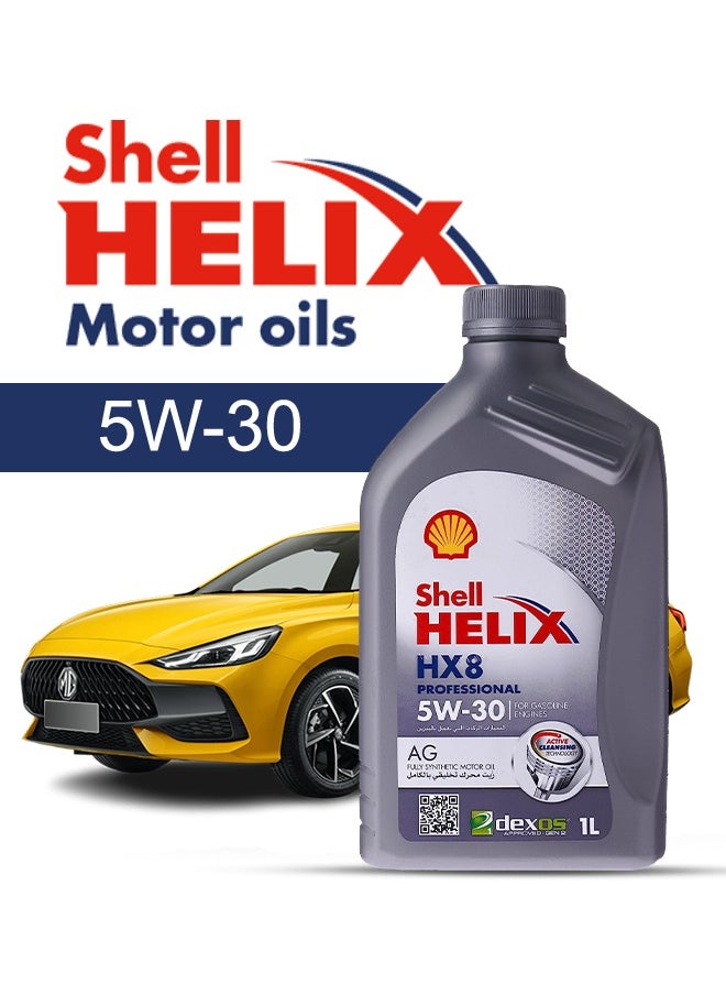Shell Engine Oil – For MG GT  2024 - 2020، 5 Liter، viscosity 5w30 Shell - With Engine Oil Filter - 2020 2021 2022 2023 2024 