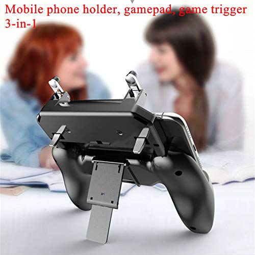 COOBILE Mobile Game Controller for PUBG Mobile Controller L1R1 Mobile Game Trigger Joystick Gamepad for iOS & Android Phone(W10 update) - Image 4