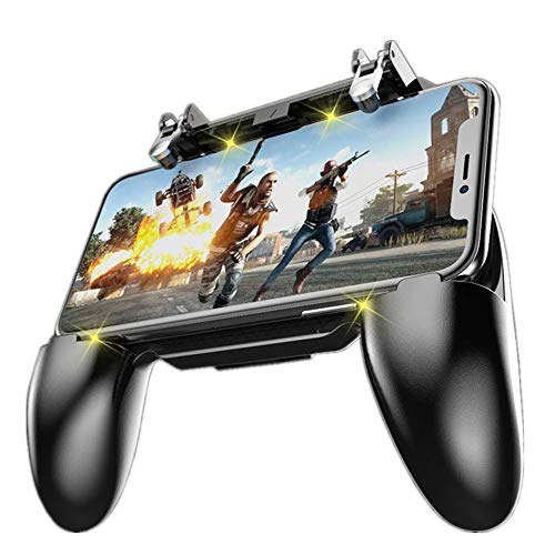 COOBILE Mobile Game Controller for PUBG Mobile Controller L1R1 Mobile Game Trigger Joystick Gamepad for iOS & Android Phone(W10 update) - Image 1