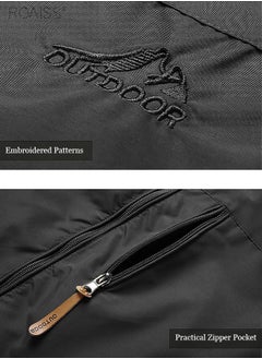 roaiss Men Jackets Waterproof Male Outdoor Coats Outwears Windbreaker Windproof Spring Autumn Jacket Camping Hiking Clothing Coat  - Image 5