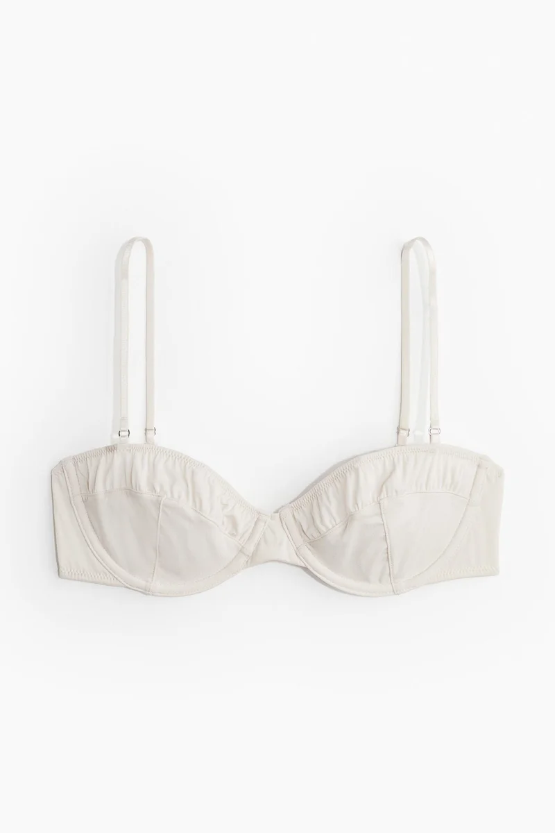 H&M Non-Padded Underwired Microfibre Bra