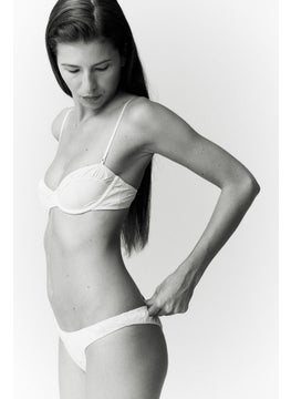 H&M Non-Padded Underwired Microfibre Bra  - Image 3