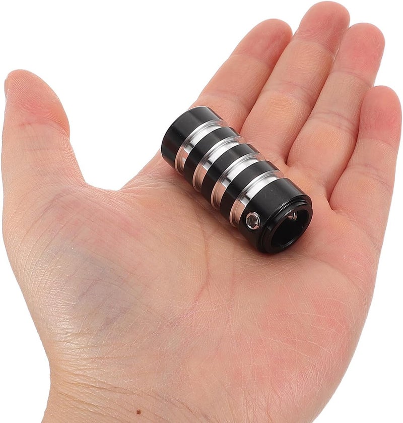 BESTonZON 3pcs Motorcycle Gear Shift Cover Protective Lever Sleeve Black Aluminum Alloy Wear-Resistant Gear Shift Pad for Motorbike Foot Controls - Image 3