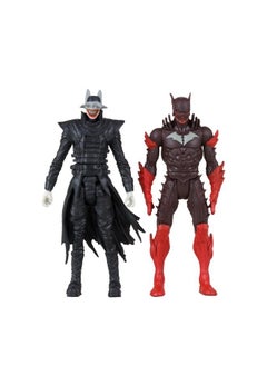 McFarlane Toys Dc Direct Gaming 3 Figure With Comic 2Pk Wave 1 Batman Who Laughs & Red Death (Dark Nights Metal 1)  - Image 3