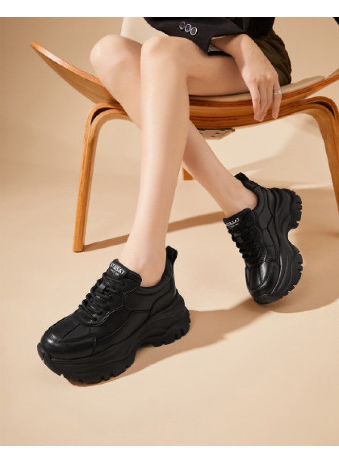 St&Sat Hot Pick】saturday Spring/autumn Platform Sneakers, Retro Casual Shoes, Versatile Dad Shoes For Women - Image 1