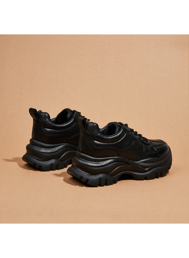 St&Sat Hot Pick】saturday Spring/autumn Platform Sneakers, Retro Casual Shoes, Versatile Dad Shoes For Women - Image 4