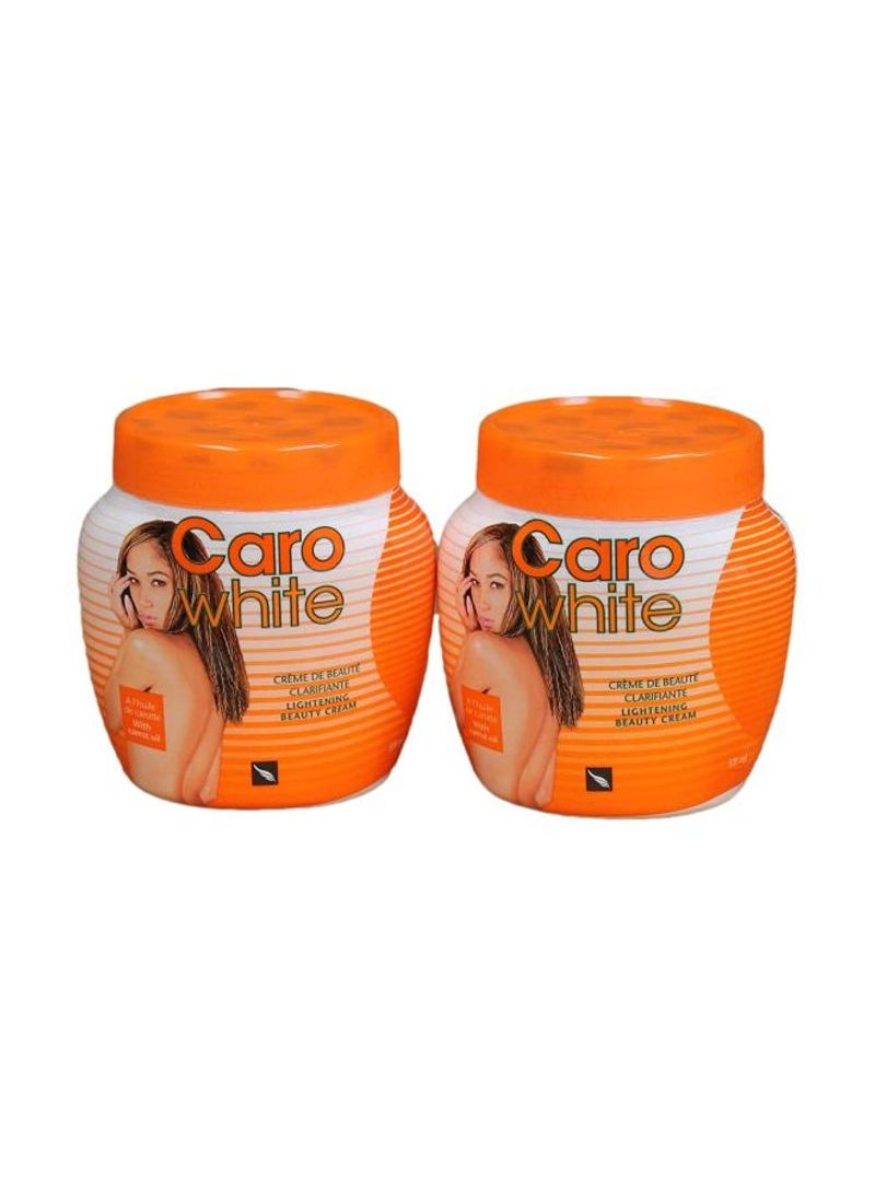CARO WHITE Pack Of 2 Lightening Beauty Cream 110ml  - Image 1