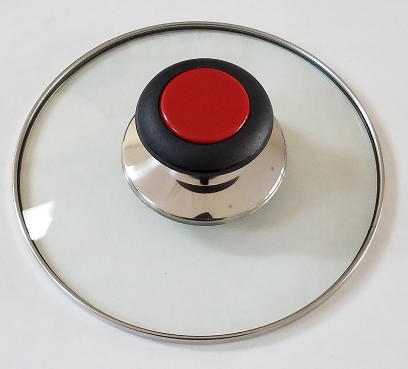 Melzon Cookware Universal Kitchen Replacement Pot Lid Cover Knob Handle - Black/Red - Image 4