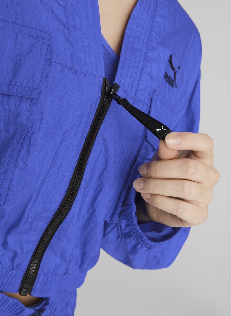 PUMA Dare To Woven Womens Cropped Jacket  - Image 5