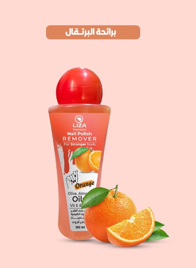 ماش بريميير ليزا مزيل طلاء الأظافر- بالبرتقال  100 مل - Image 2