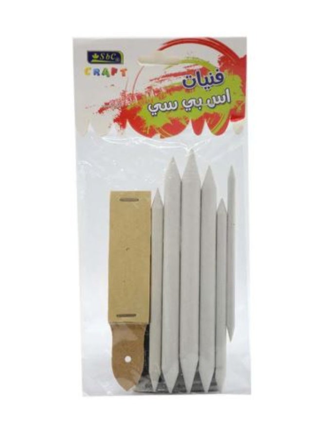 Sbc - Modeling Tools 6Pcs + Paper Pen - Image 1