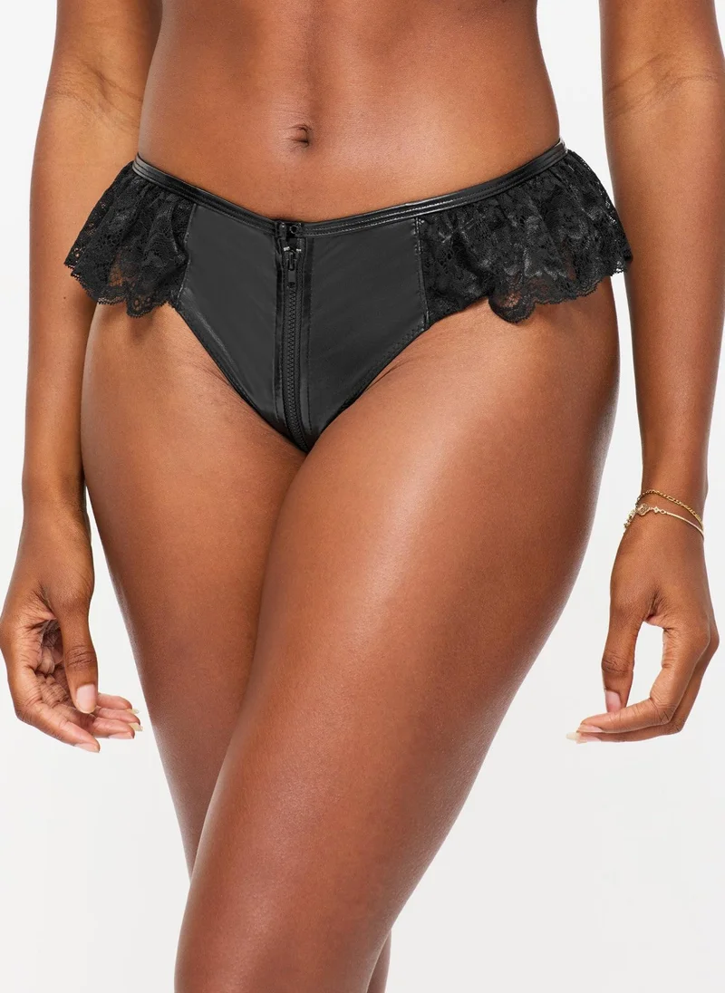 آن سمرز Ann Summers Unzipped Crotchless Brazilian