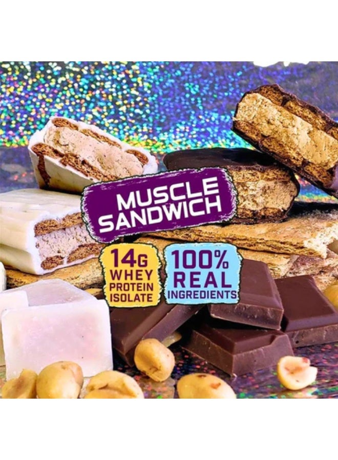 MUSCLE SANDWICH Muscle Sandwich Creamy Peanut Butter Bar, 56 g  - Image 5