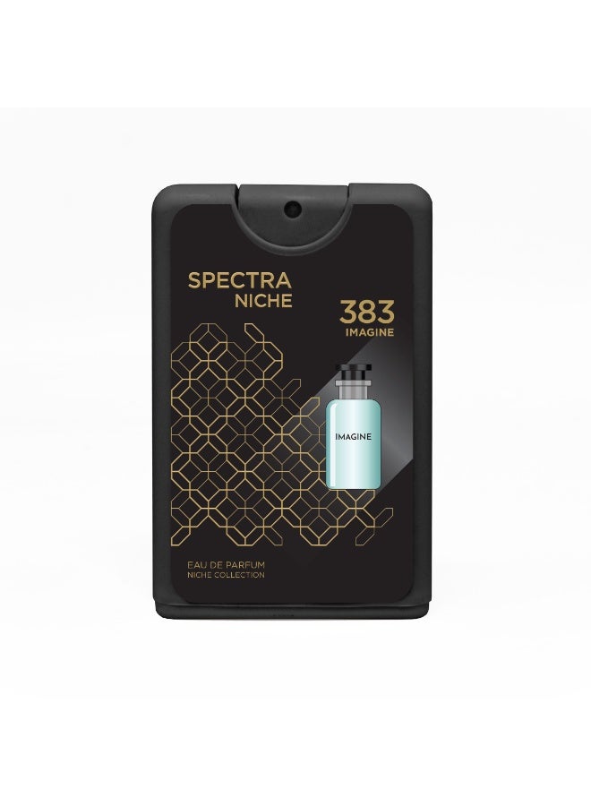 Spectra Pocket Niche 383 IMAGINE EDP Perfume For Men - 18ml - Image 2