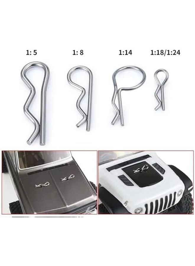 مشابك جسم سيارة RC نموذجية دبابيس 50 قطعة حجم B ملحقات التعديل - Image 4