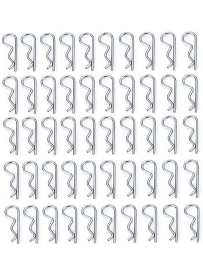 مشابك جسم سيارة RC نموذجية دبابيس 50 قطعة حجم B ملحقات التعديل - Image 2