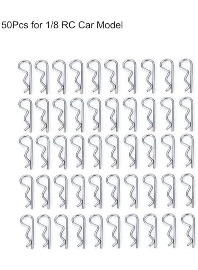 مشابك جسم سيارة RC نموذجية دبابيس 50 قطعة حجم B ملحقات التعديل - Image 3