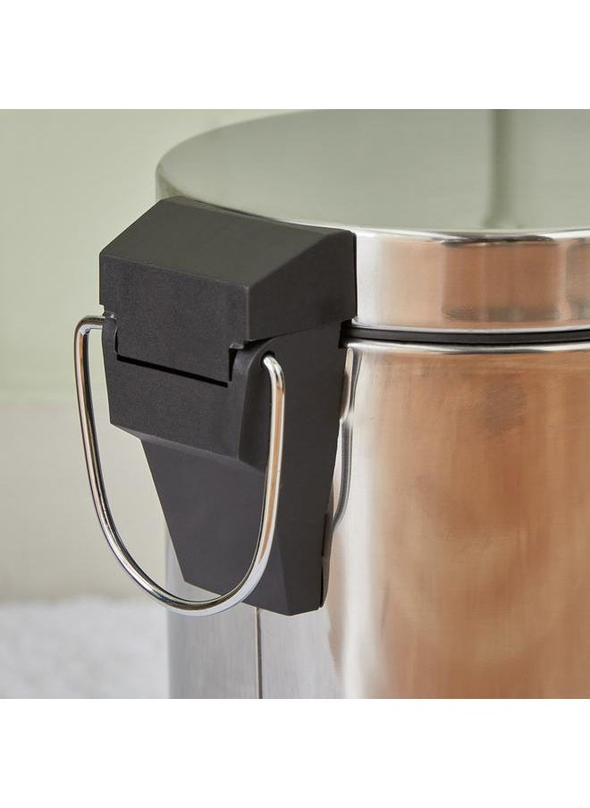Home Box Tamara Stainless Steel Pedal Bin - 3 L  - Image 5