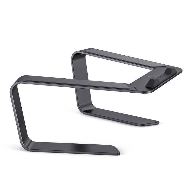 Red Lemon Laptop Stand Holder Laptop Holder Portable Detachable Aluminum Alloy Notebook Computer Stand Office Ergonomic Laptops Elevator for Desk P49 Grey