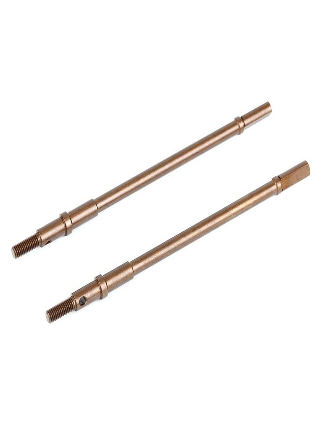 LCX Racing 1/6 RC Crawler Car Hard Steel Heavy Duty AR90 Rear Axle Internal Drive Shaft Set for RC Car Axial SCX6 AXI05000, Upgrades Parts Accessories (Rear Axle) - Image 3