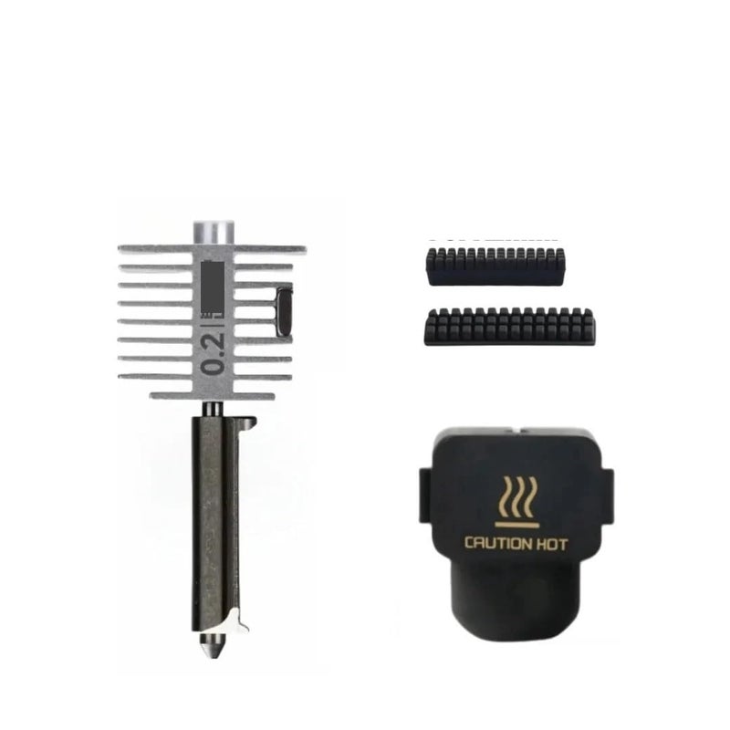 بامبو لاب A1 A1mini طابعة ثلاثية الأبعاد مجموعة الهوت إند مع فوهات 0.2 0.4 0.6 0.8 مم SS 0.2 منظف الهوت إند - Image 1