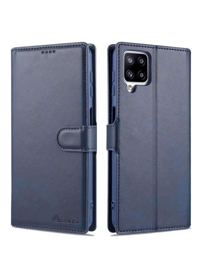The Bros Case For Samsung Galaxy M62 / F62 Calf Texture Horizontal Flip Leather Case with Holder & Card Slots & Wallet & Photo Frame