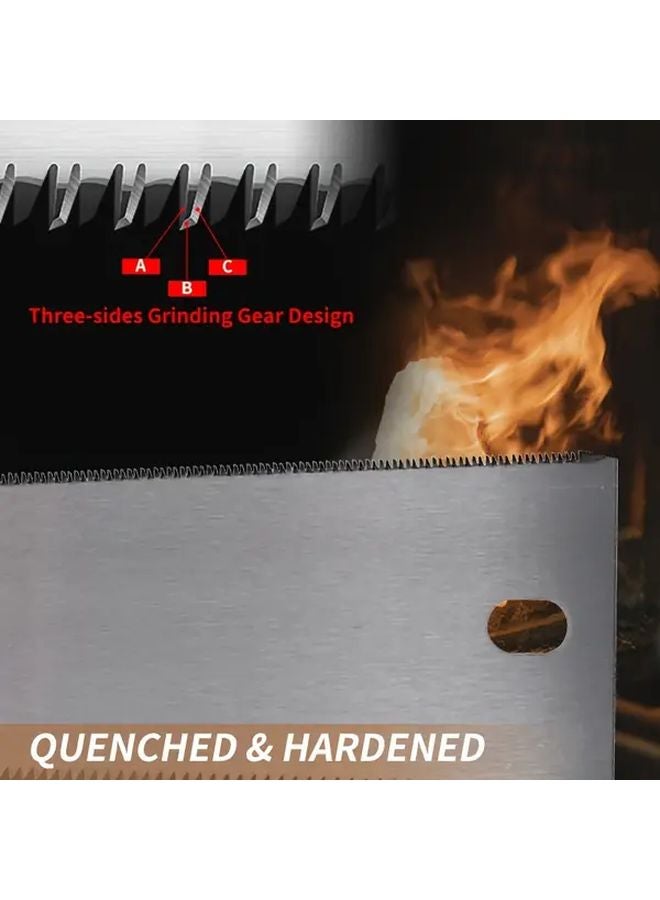 Japanese Pull Saw Set Double And Single Edge Hand Tool For Woodworking DIY - Image 5