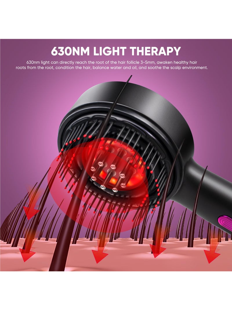 زيريفام مسالك الشعر, ترقيات 3-في-1 تطبيق زيت الشعر, Ipx7 مقاوم للماء فرشاة نمو الشعر الكهربائية, مسالك فروة الرأس موزع الشعر, العناية بالشعر المنزلية تصفيف الشعر تدليك مشت - Image 3