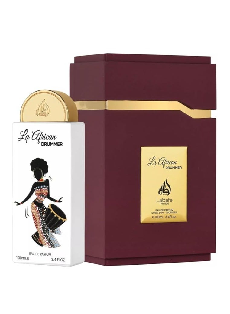 لطافة Lattafa Ladies Pride La African Drummer EDP 3.4 oz - Image 1