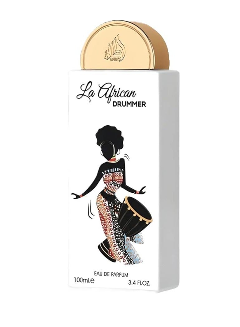 لطافة Lattafa Ladies Pride La African Drummer EDP 3.4 oz - Image 2