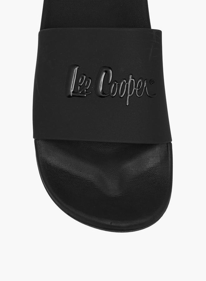 Lee Cooper Men Logo Embossed Slides - Image 3