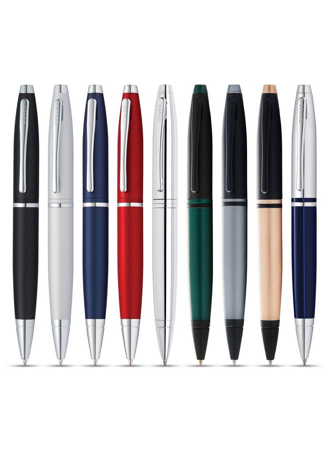 Cross Calais Chrome Ball Pen, Blue - Image 4