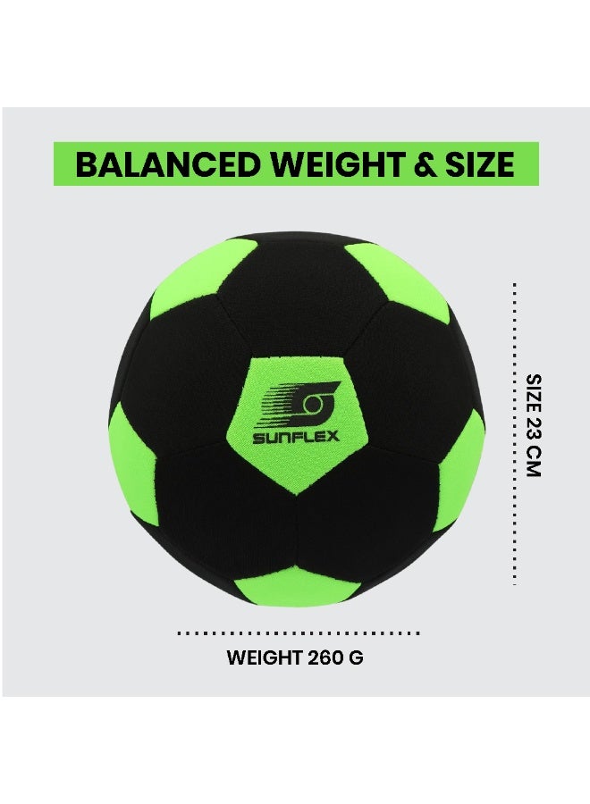 صنفليكس كرة قدم صن فليكس من النيوبرين  كرة خفيفة مقاومة للماء للعب والتدريب في الهواء الطلق - Image 5