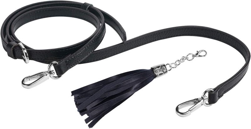 Live Up Full Grain Purse Strap Genuine Leather Replacement for Cross Body Bag Handbags - Image 1