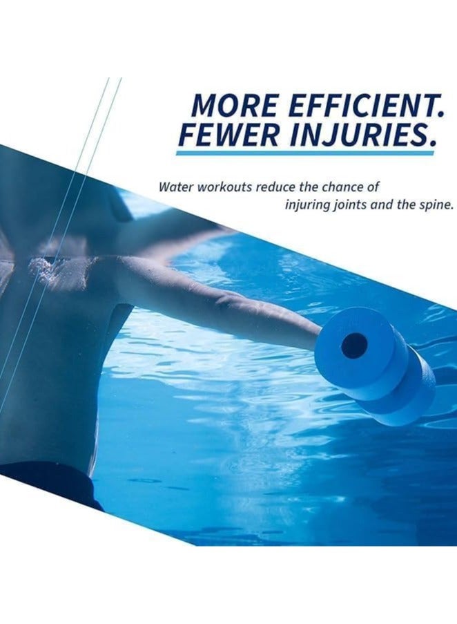 SportQ ® Floating Swimming Dumbbells Set of 2 EVA Water Aerobics Fitness Exercise Yoga Aerobic Durable and Stylish  - Image 4