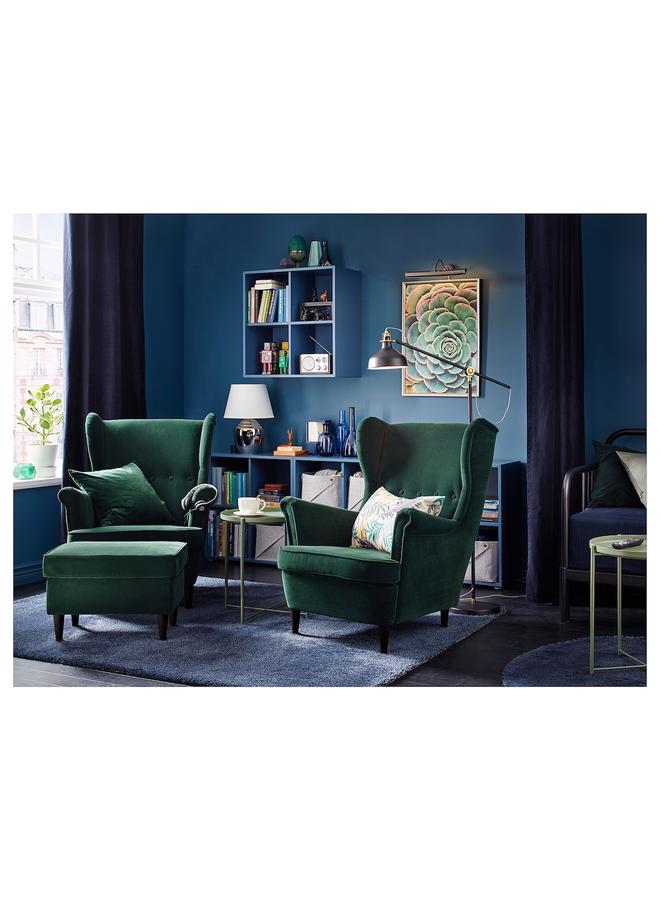 زبون مسند قدم، دجوبارب، أخضر غامق - Image 3