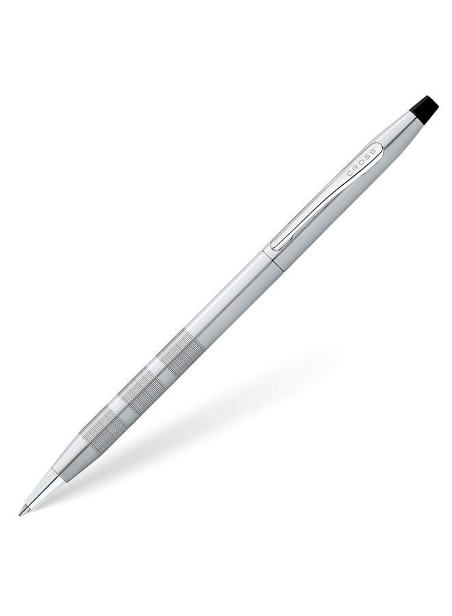 Cross Classic Century Refillable Ballpoint Pen, Medium Ballpen, Includes Premium Gift Box - Satin Chrome - Image 1