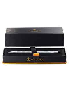 Cross Cross Classic Century Refillable Ballpoint Pen, Medium Ballpen, Includes Premium Gift Box - Satin Chrome  - Image 3
