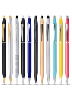 Cross Cross Classic Century Refillable Ballpoint Pen, Medium Ballpen, Includes Premium Gift Box - Satin Chrome  - Image 4