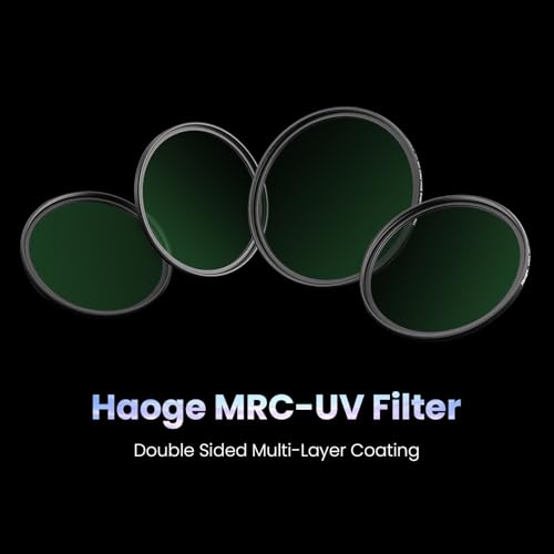 Haoge 49mm Ultra Slim MC UV Protection Multicoated Ultraviolet Lens Filter for Leica Q3 43 Q2 Sony 50 40mm 2.5 G Fuji gfx100rf x100vi x100v Digital Camera DSLR Lens - Image 2